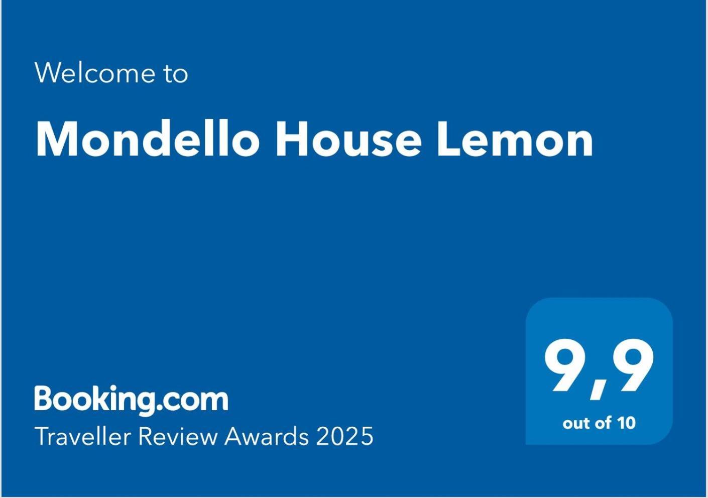 Apartmán Mondello House Lemon Palermo Exteriér fotografie